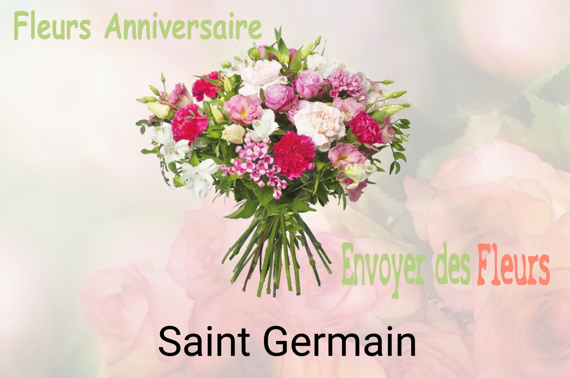 Bouquet de fleurs d’anniversaire livré à Saint-Germain