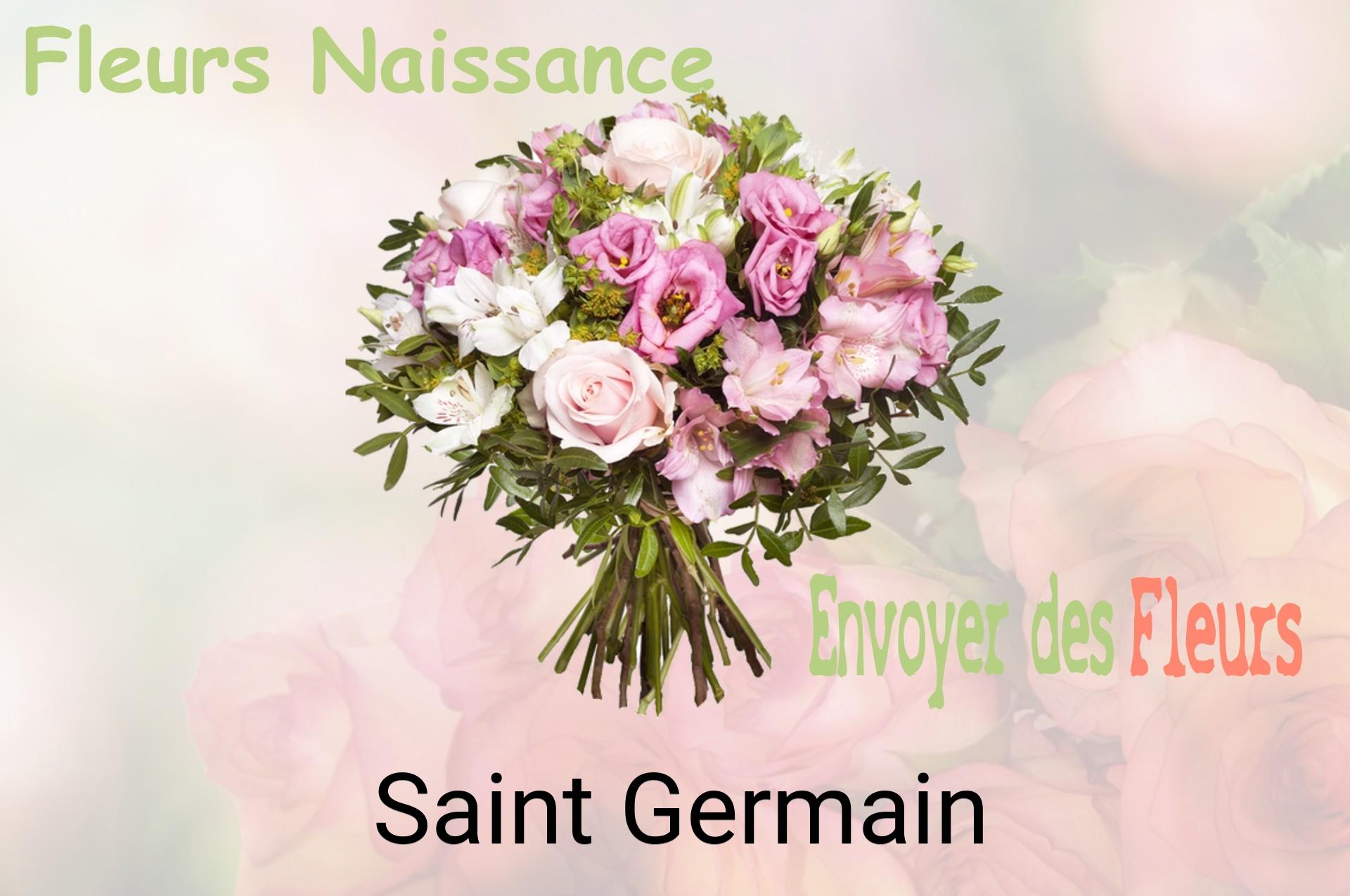 Bouquet de fleurs de naissance livré à Saint-Germain