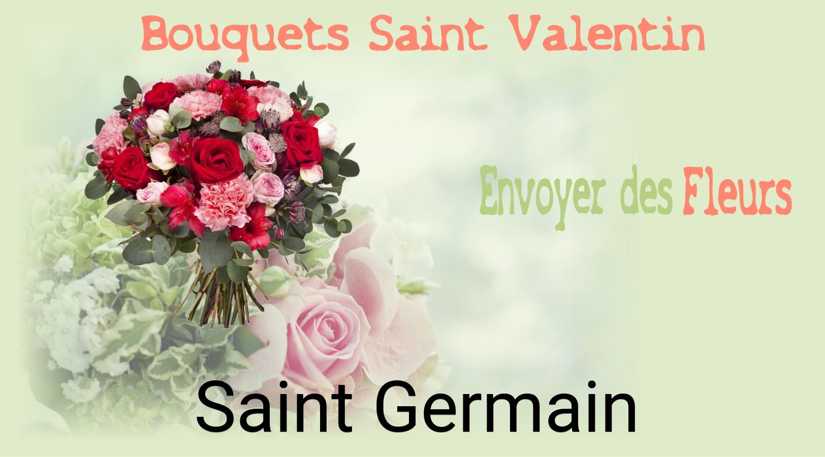 Roses de Saint-Valentin livrées à Saint-Germain